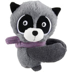 Gigwi Raccoon Plush Toy with Squeaker