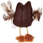 Gigwi Owl with Slivervine Leaves and Leatherette