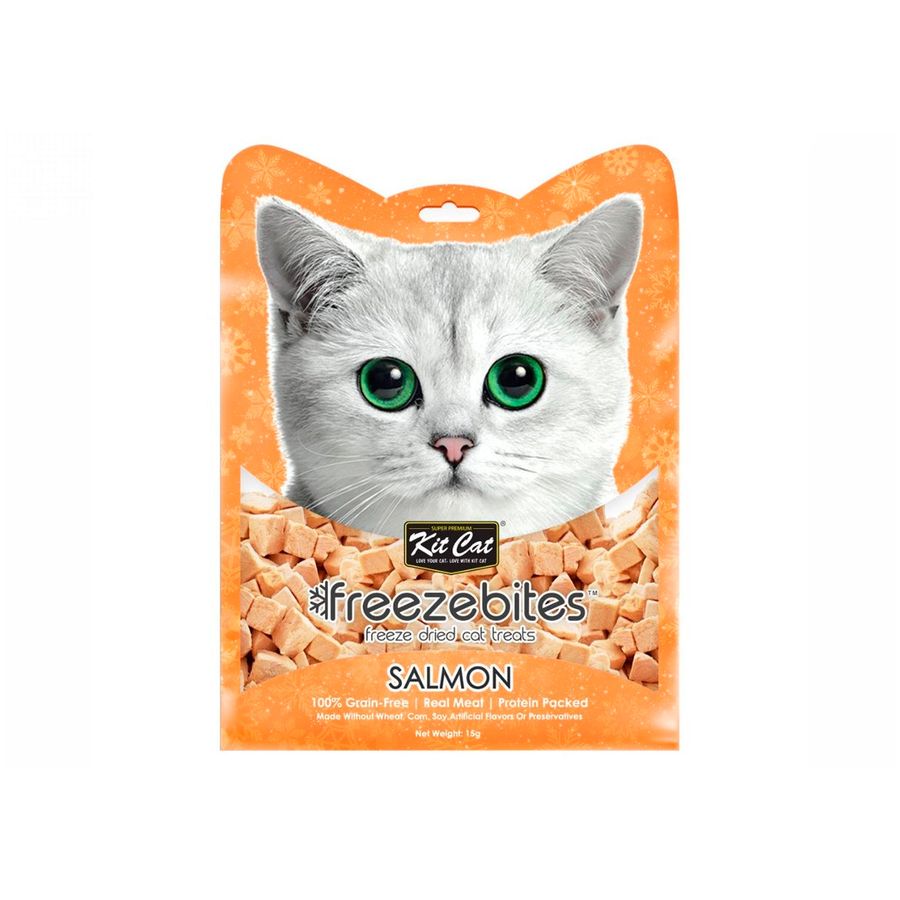 Kit Cat Freezebites Dried Salmon 15g