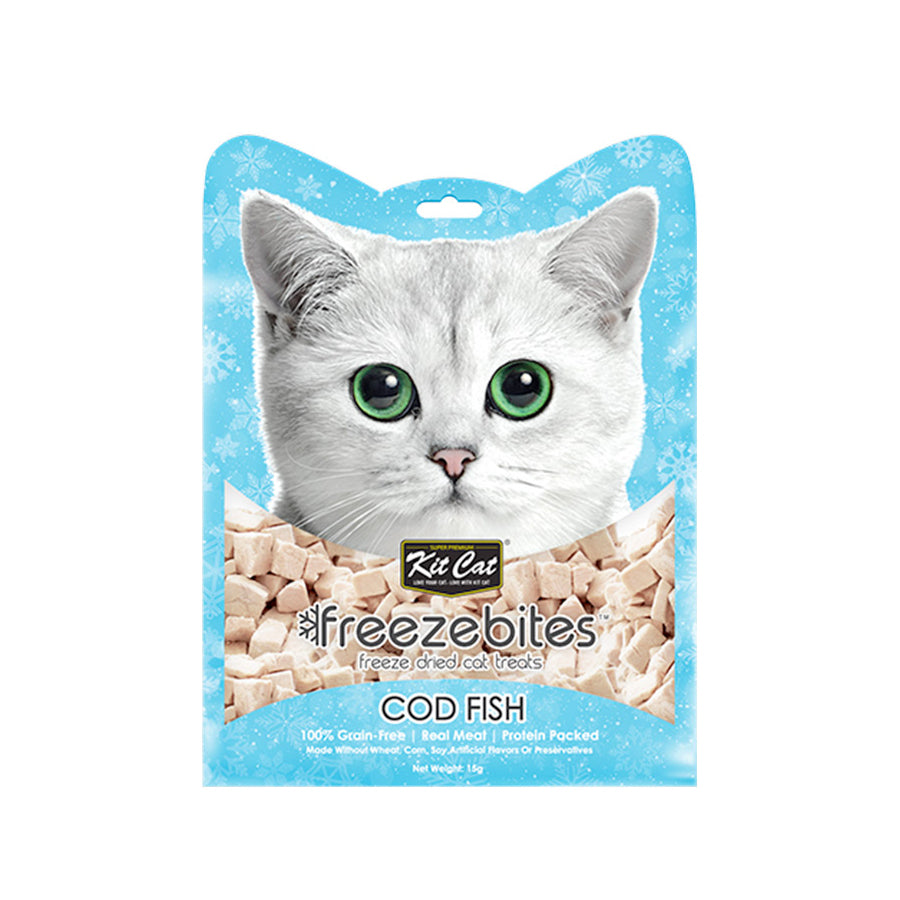 Kit Cat Freezebites Codfish 15g per pouch
