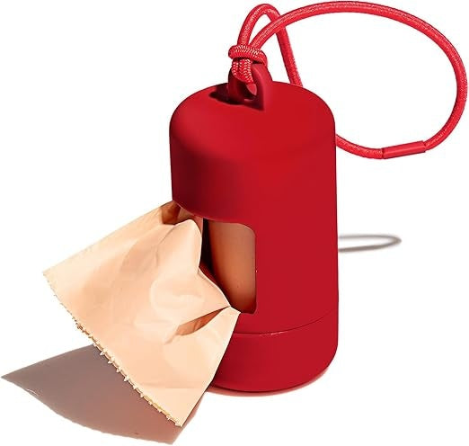 Wild One Poo Bag Carrier - Strawberry