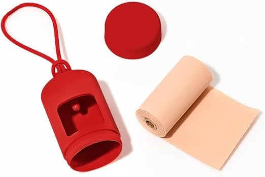 Wild One Poo Bag Carrier - Strawberry