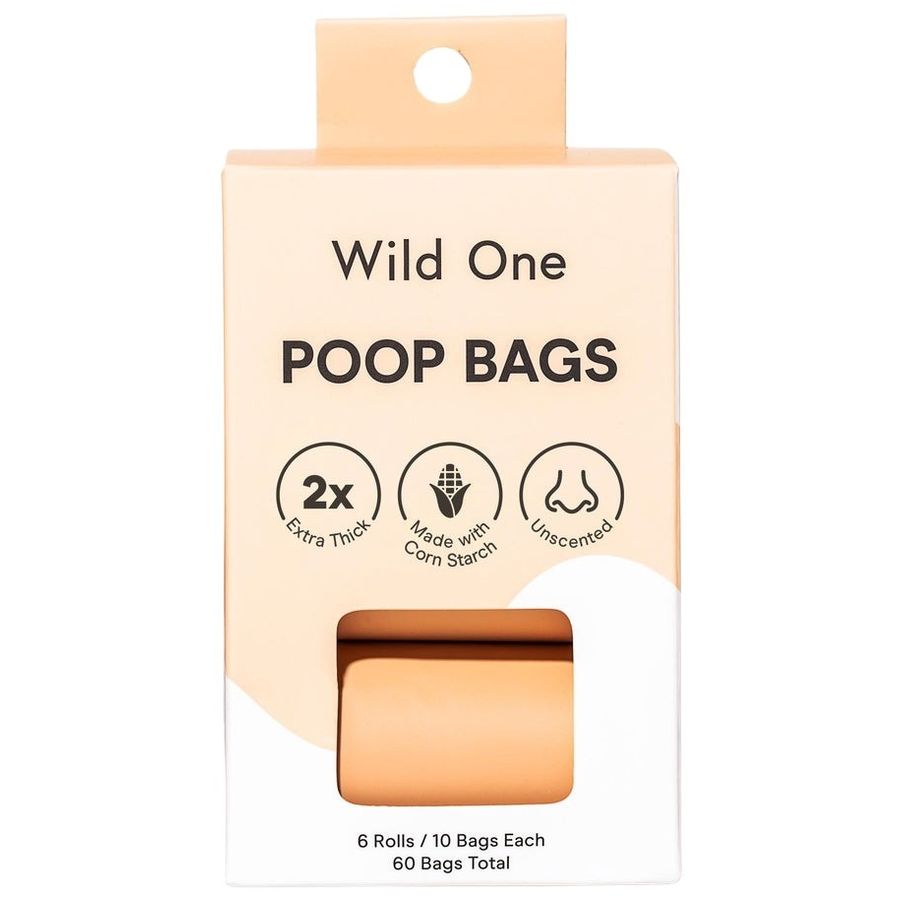Wild One Poo Bags - 60-count roll
