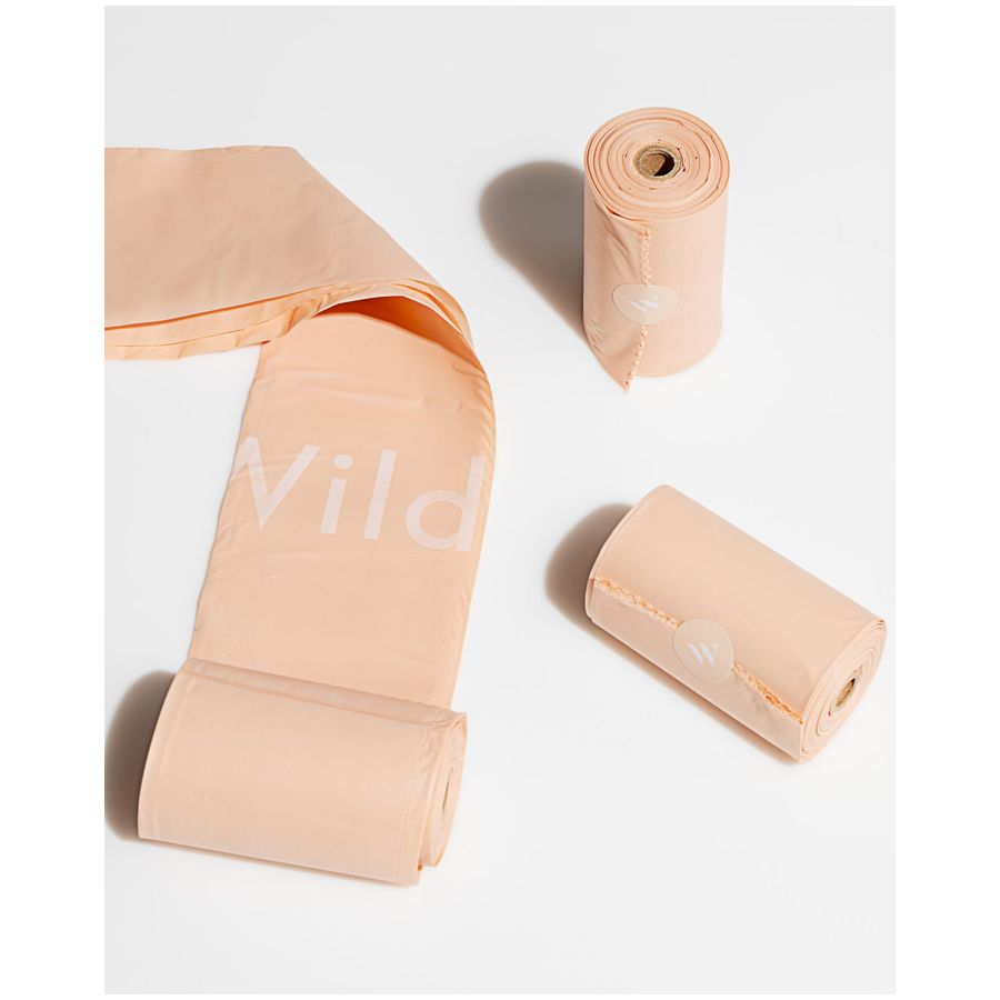 Wild One Poo Bags - 60-count roll