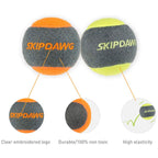 Skipdawg Squeaky Dog Tennis Balls 4-piece pack