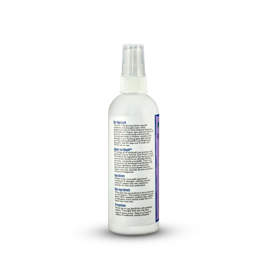 Earthbath Deodorizing Spritz Lavender 8oz