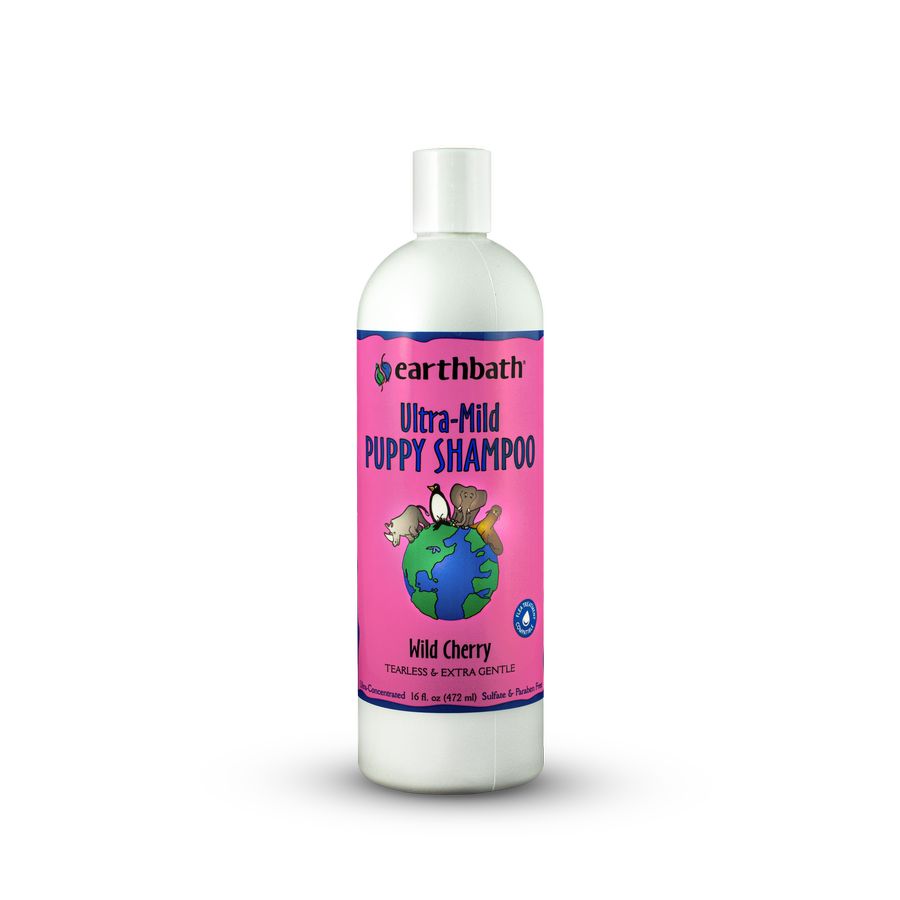 Earthbath Ultra Mild Puppy Shampoo 16oz bottle