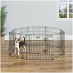 Midwest Exercise Pen for Dogs 24" - Black