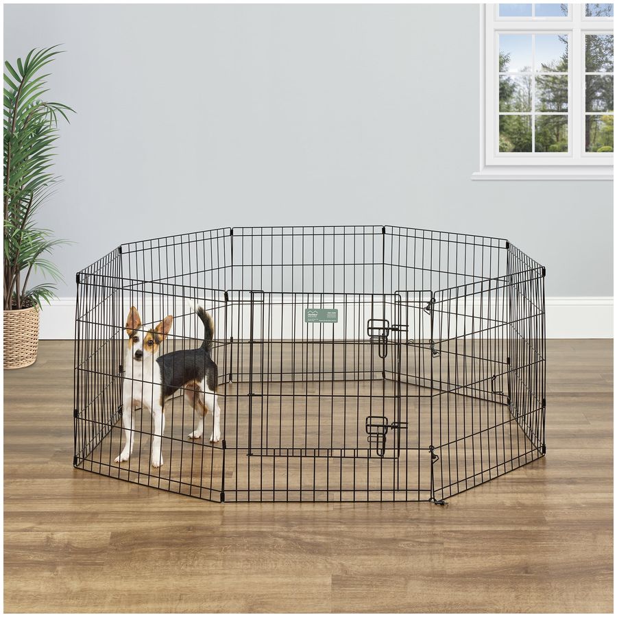 Midwest Exercise Pen for Dogs 24" - Black