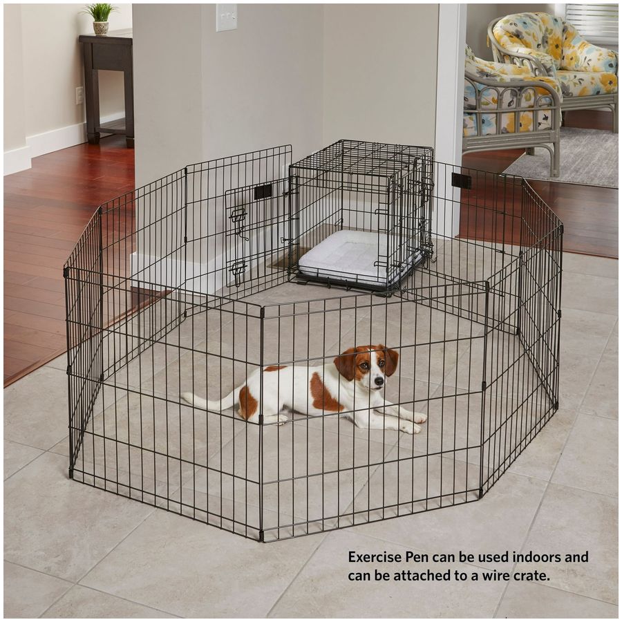 Midwest Exercise Pen for Dogs 36" - Black