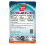 Simple Solution Disposable Diapers - Large/Extra Large - 12-piece pack