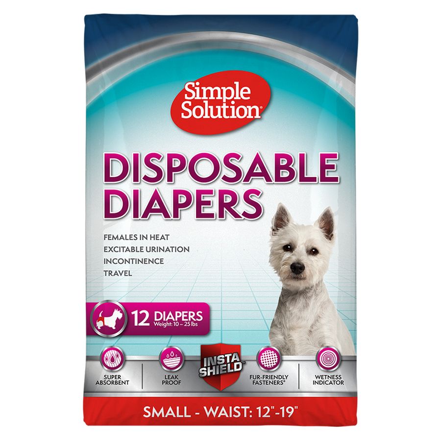 Simple Solution Disposable Diapers - Small - 12-piece pack