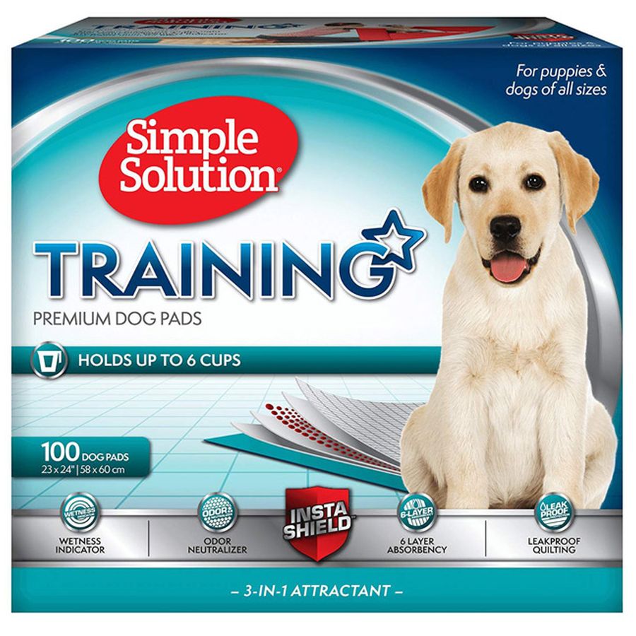 Simple Solution Premium Training Pee Pads - 100-piece pack