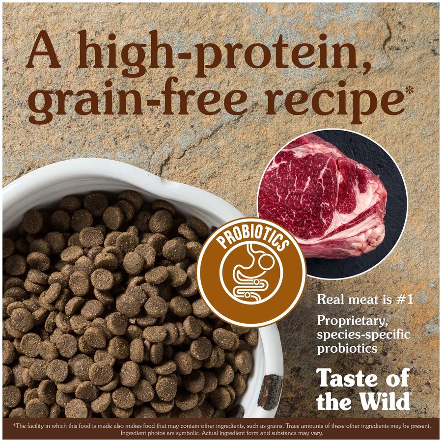 Taste of the Wild High Prairie Adult Dry Dog Food 12.2kg