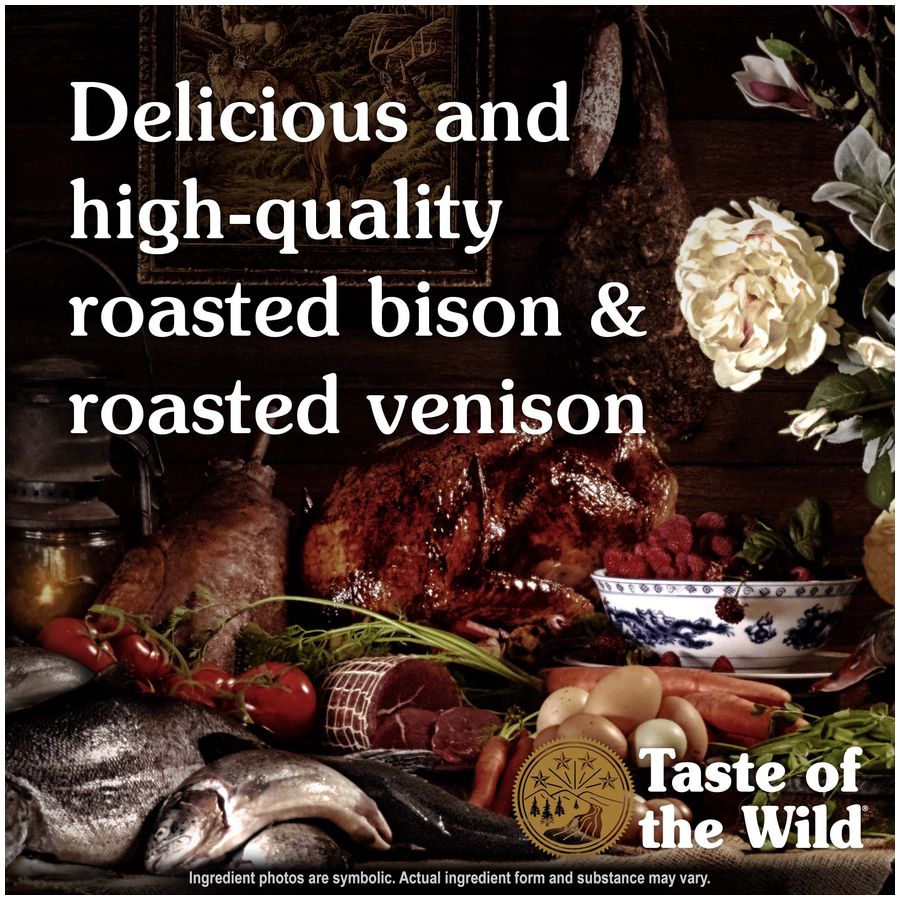 Taste of the Wild High Prairie Adult Dry Dog Food 2kg