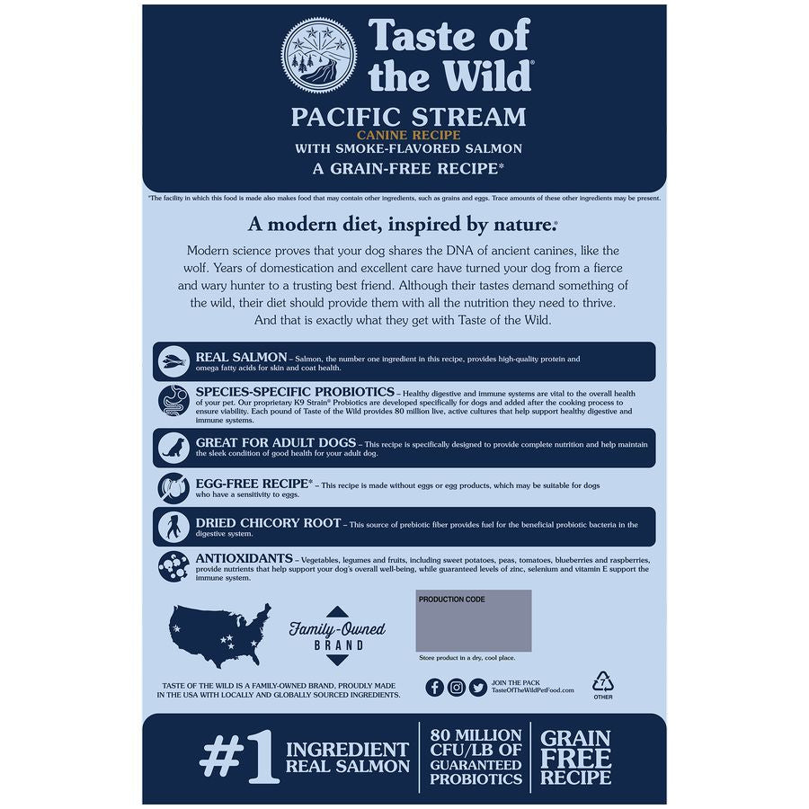 Taste of the Wild Canine Pacific Stream 12.2kg