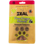 Zeal Venison Tendons Dog Treats 125g pouch