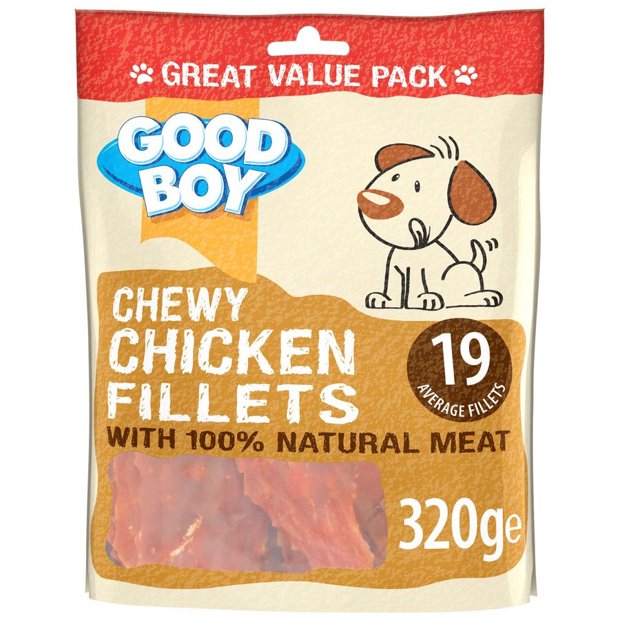 Armitage Chewy Chicken Fillets Dog Treats 320g