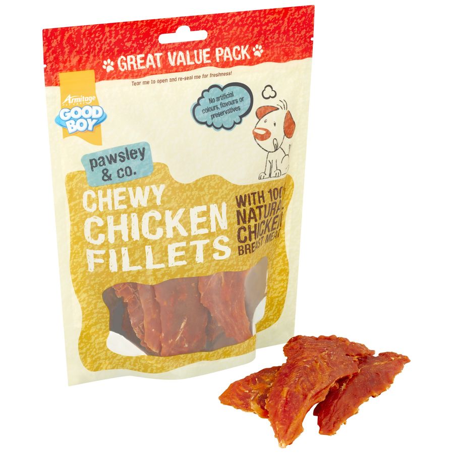 Armitage Chewy Chicken Fillets Dog Treats 320g