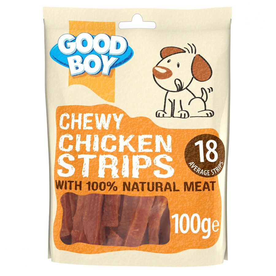 Armitage Chewy Chicken Strips Dog Treats 100g