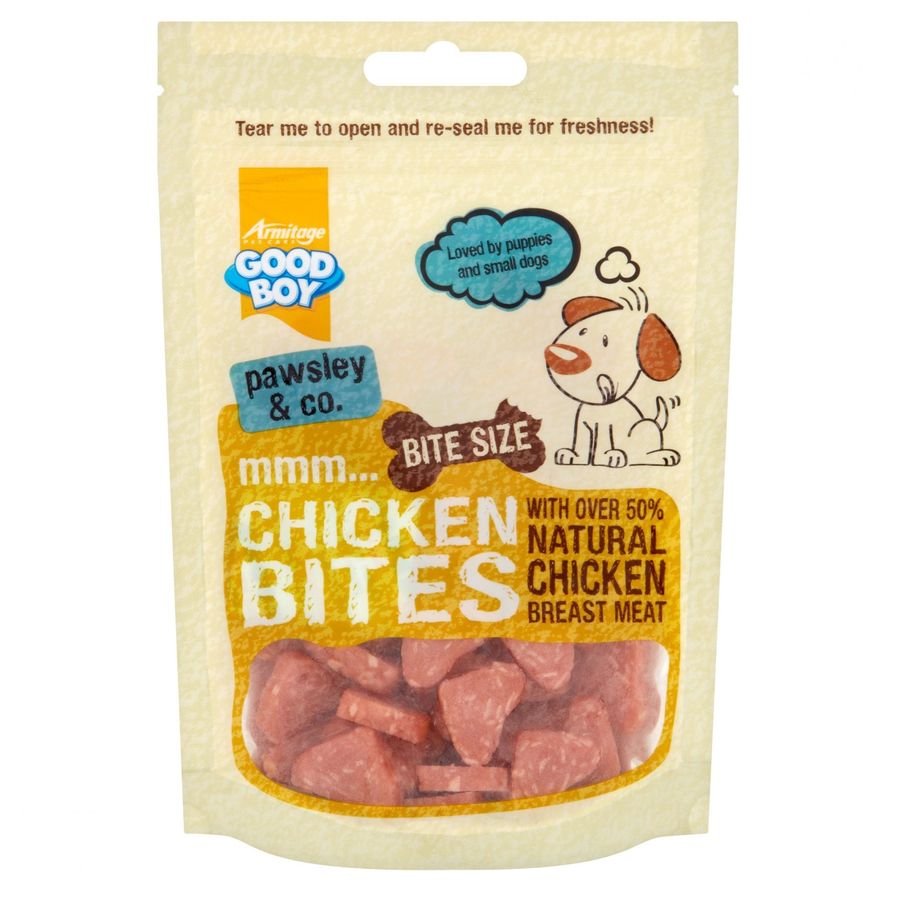 Armitage Deli Bites Dog Treats Chicken 65g pouch
