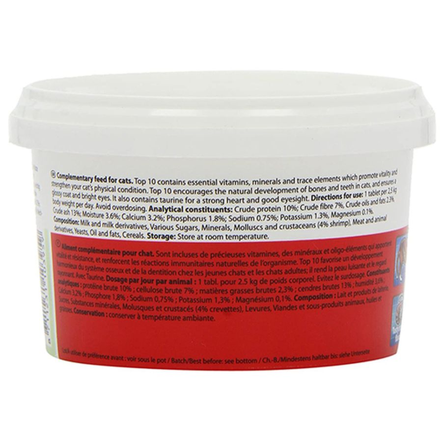 Beaphar Top 10 Cat Multi-Vits 180 tabs