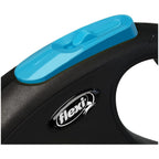 Flexi New Neon Retractable Tape Lead 5m - Small - Blue