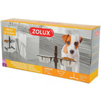 Zolux Adjustable Stand with Stainless Steel Bowls - 2 x 0.7L