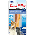Inaba Grilled Tuna Fillet in Tuna Broth Cat Treat 15g pouch