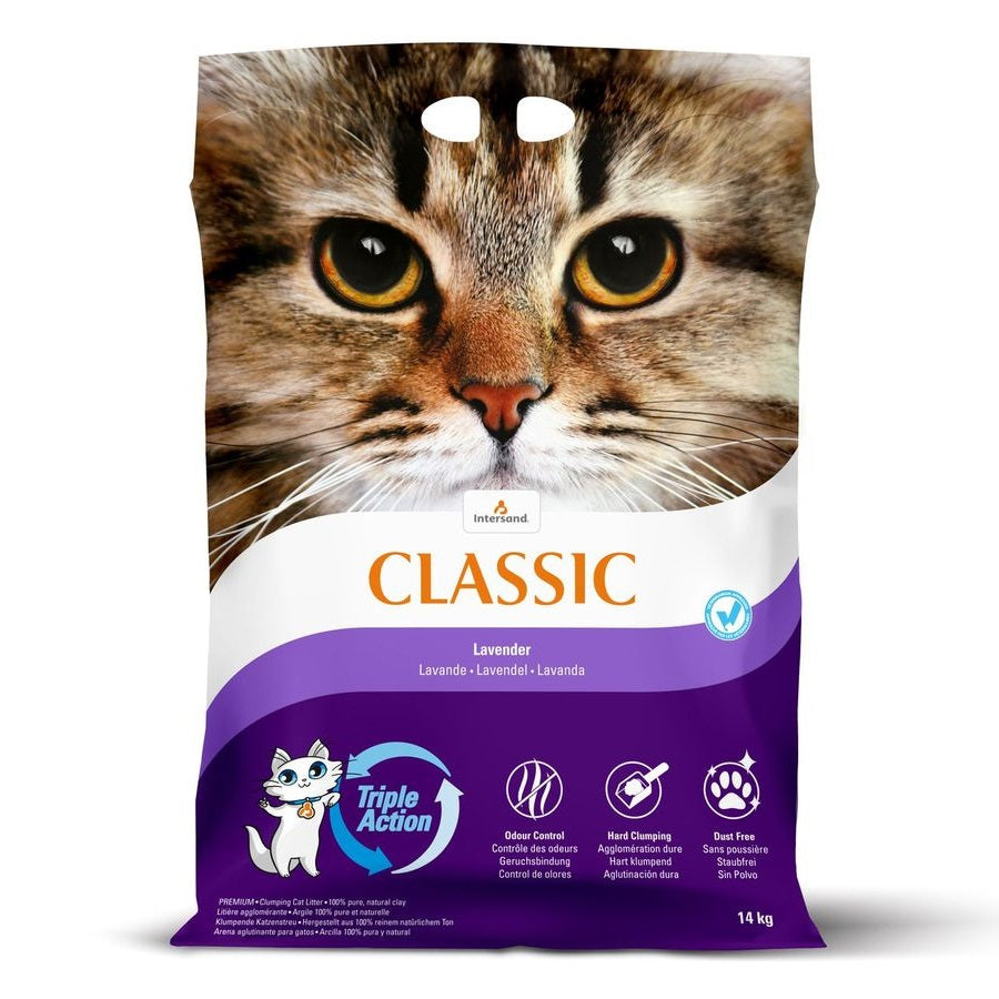 Intersand Classic Cat Litter Lavender 14kg