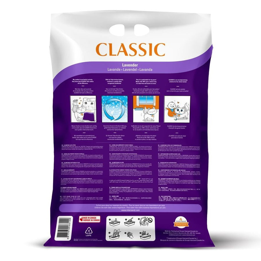 Intersand Classic Cat Litter Lavender 14kg