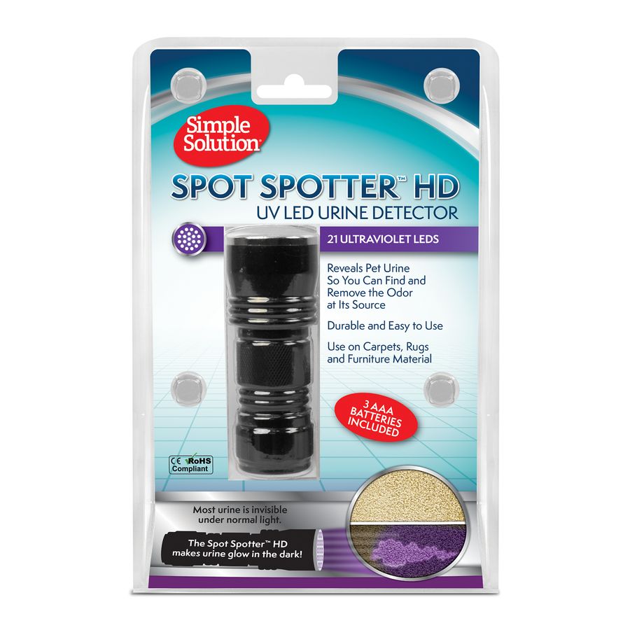 Simple Solution Spot Spotter HD UV Pet Urine Detector