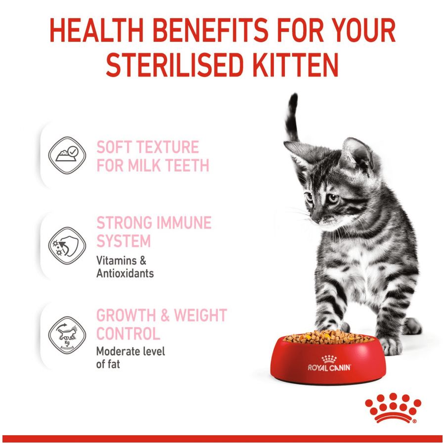 Royal Canin Kitten Sterilised Jelly 85g pouch