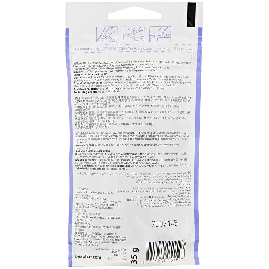 Beaphar Malt-Bits Cat 35g