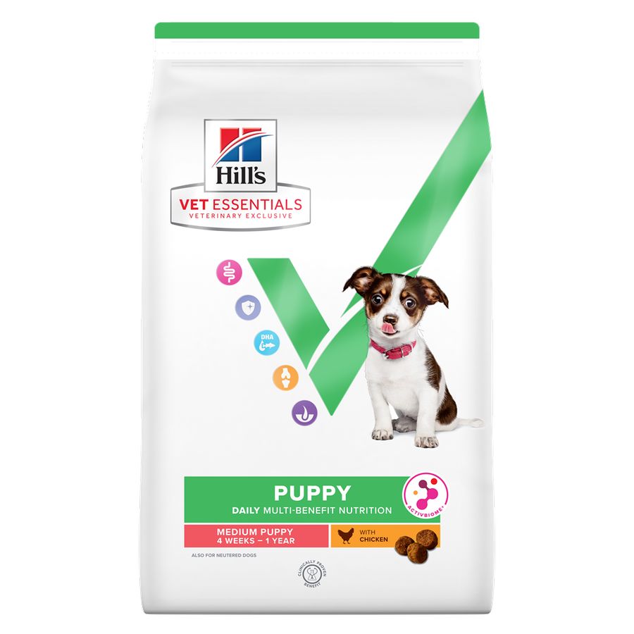 Hill's VE Multi Benefit Puppy Growth Medium Breed Food 2kg