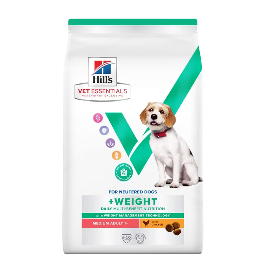 Hill's VE Multi-Benefit + Weight Adult Medium Chicken 10kg bag