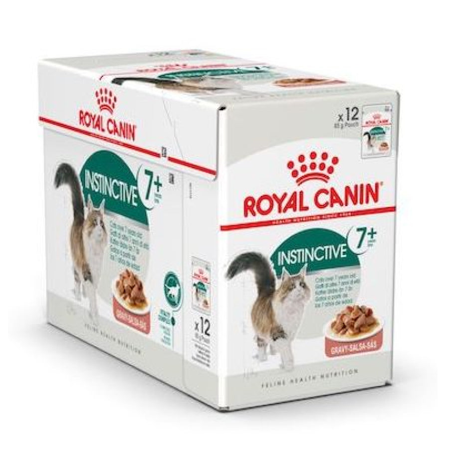 Royal Canin Feline Instinctive 7+ Gravy box of 12