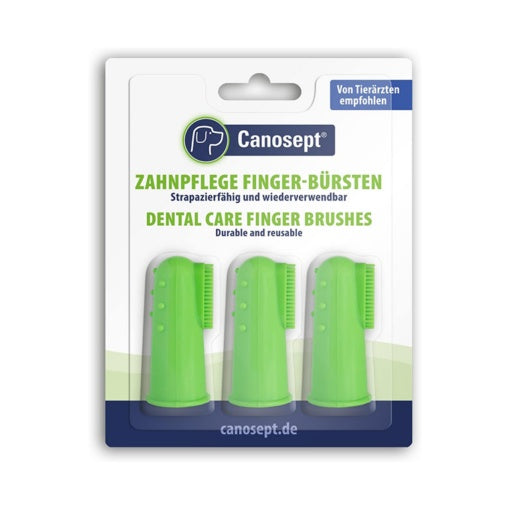 Canosept OTC Dental Care Finger Bursh for Dogs