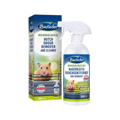 Bactador Hutch Odour Remover and Cleaner 500mL bottle