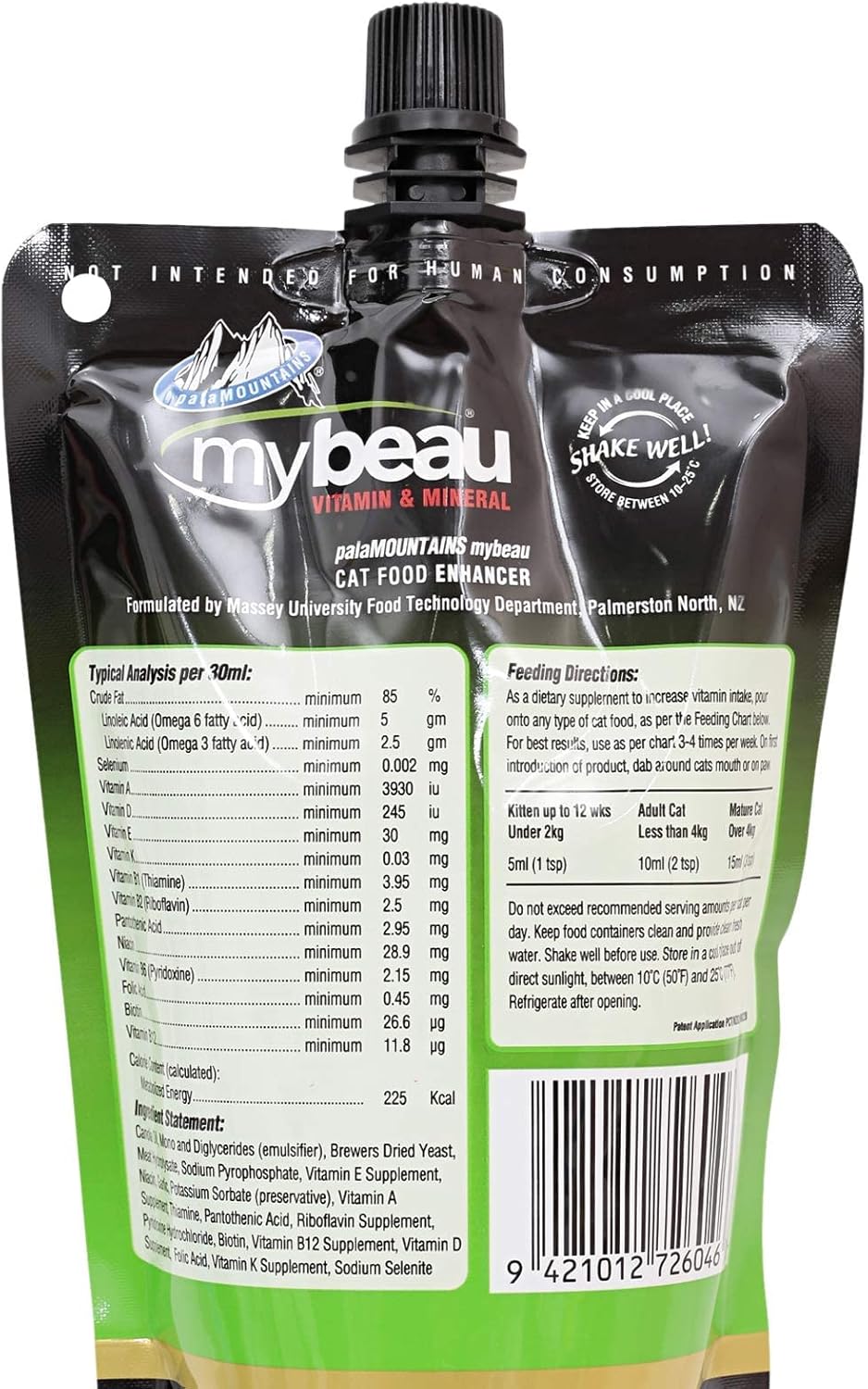MyBeau Vitamin & Mineral Omega 3 & 6 for Cats 300mL per pouch