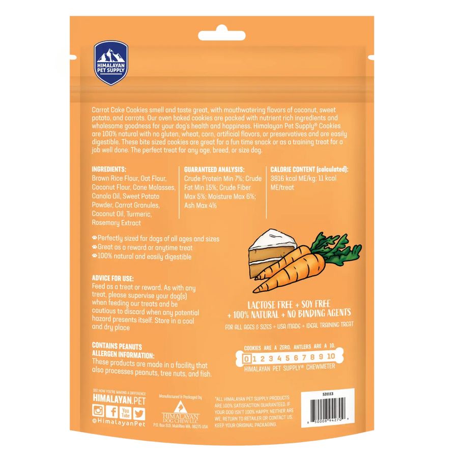 Himalayan Cookies Carrot Cake