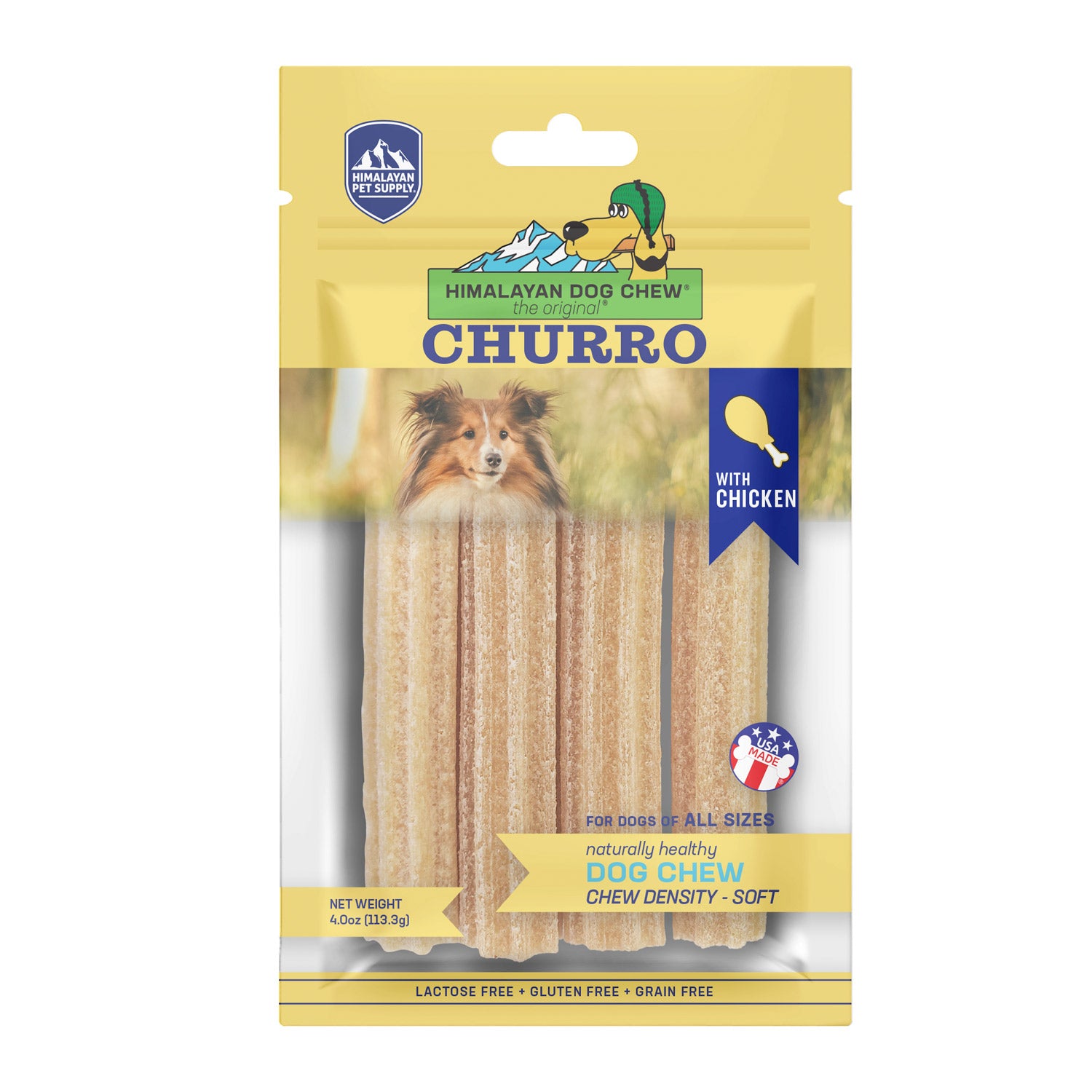 Himalayan Churro Chicken Dog Treats