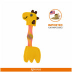 FOFOS Flick Tube Giraffe Cat Toy