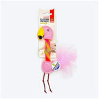 FOFOS Flick Tube Flamingo Cat Toy