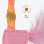 FOFOS Flick Tube Flamingo Cat Toy