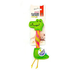 FOFOS Flick Tube Crocodile Cat Toy