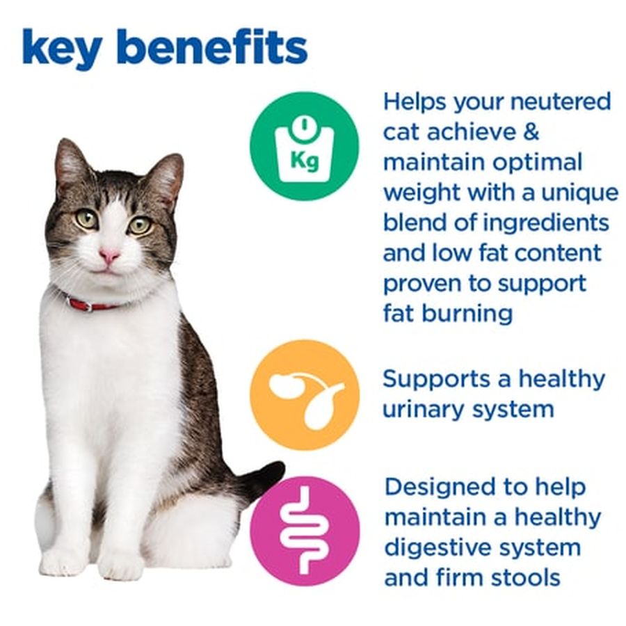 Hill's VE Young Adult Cat Neutered Multi-Benefit + Weight Chicken 3kg