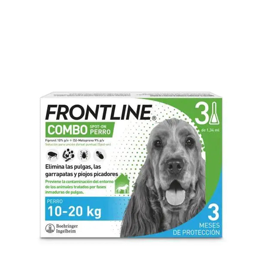 Frontline Combo for Dogs 10-20kg per pipette