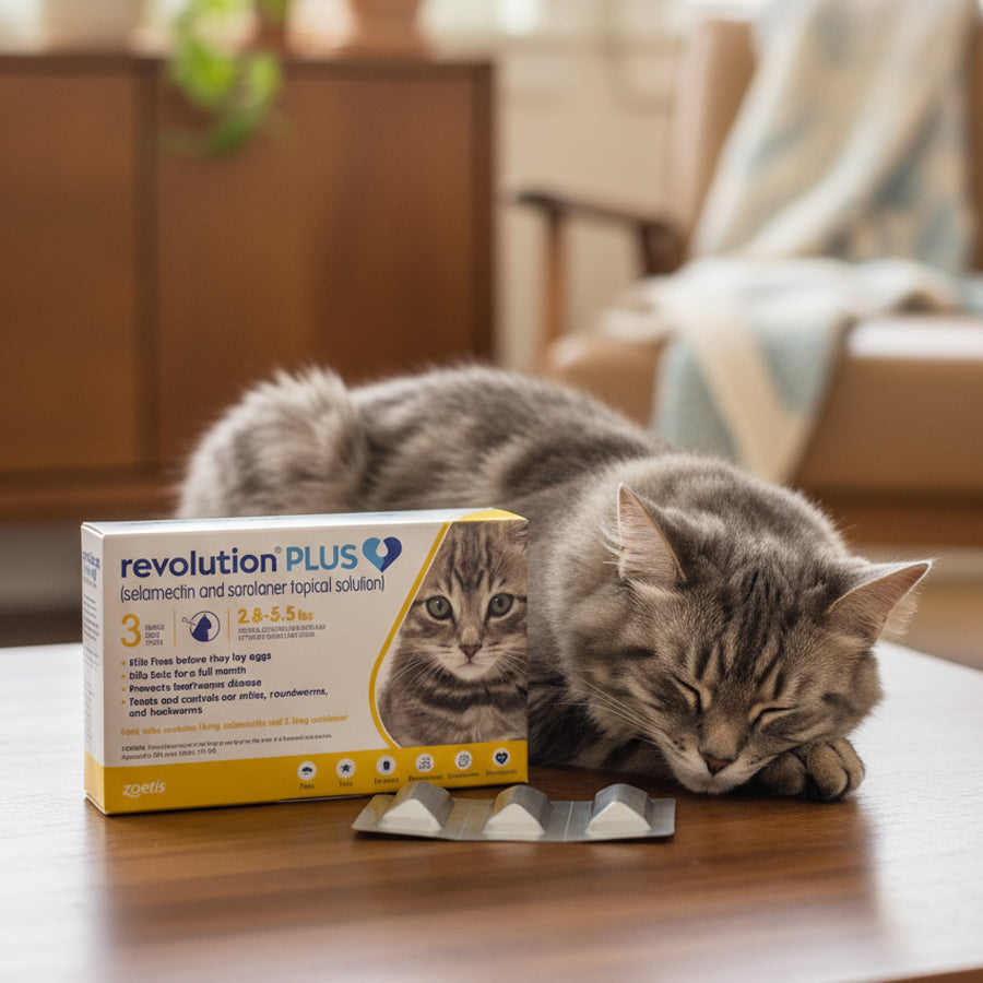 Revolution Plus Cats 1.27-2.5kg per pipette