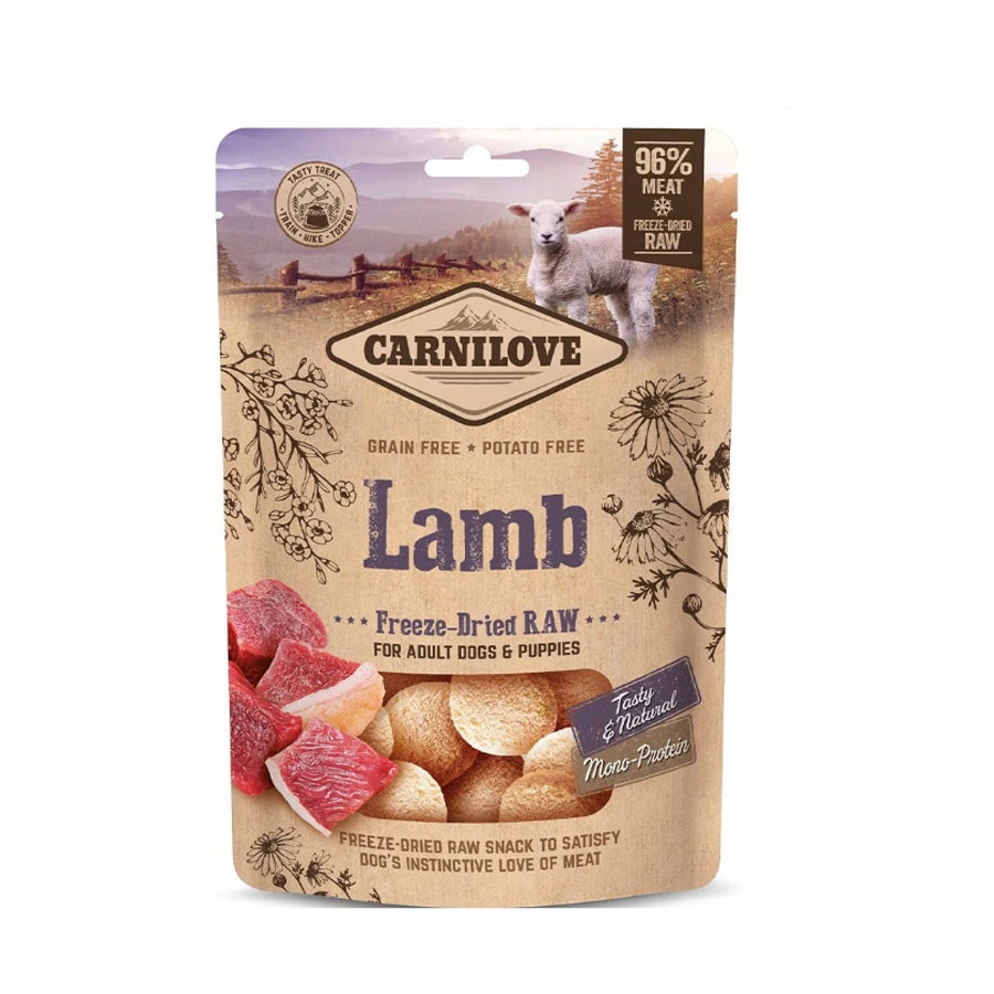 Carnilove Freeze-Dried Raw Snacks Lamb 60g